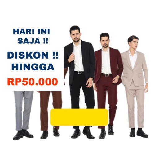 29 WARNA WARNI TC87 COLLECTION THE CLOVER 87 JAS PRIA UKURAN BESAR / JAS NIKAH UKURAN JUMBO JAS Blaz