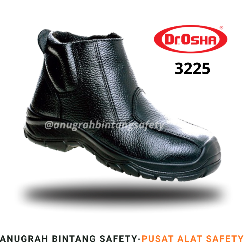 Sepatu Safety Dr.Osha Jaguar Ankle Boot Type 3225 Ujung Besi