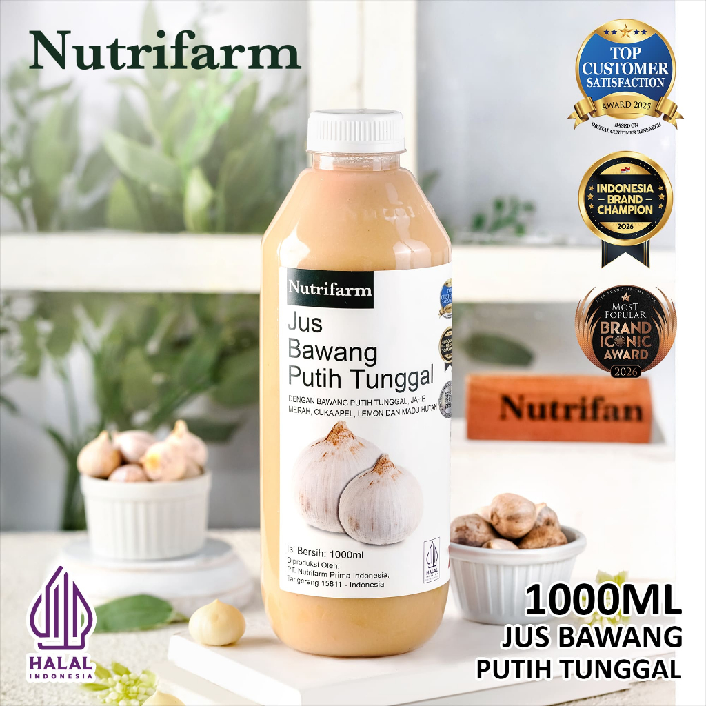 JUS BAWANG PUTIH TUNGGAL 1000 ML BAWANG PUTIH TUNGGAL