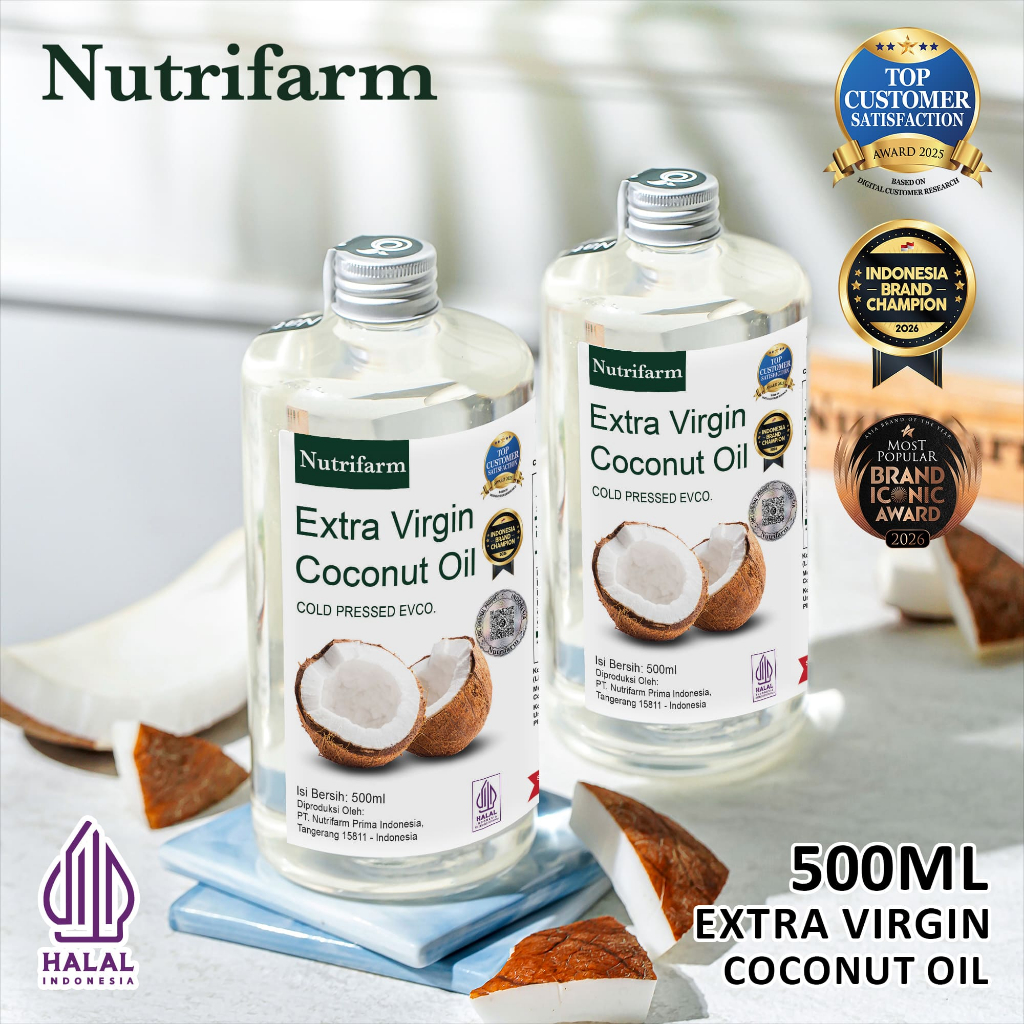 EXTRA VIRGIN COCONUT OIL 500GR / EXTRA VIRGIN COCONUT OIL 500ML