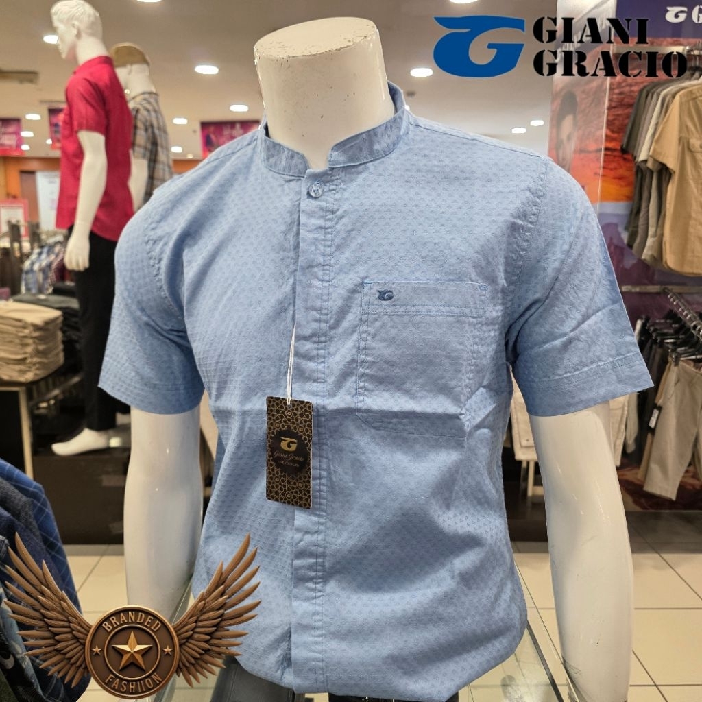 GIANI GRACIO KEMEJA KOKO LENGAN PENDEK G71306 001 02