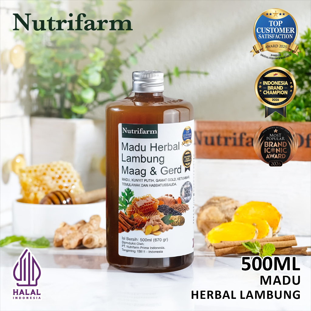 Nutrifarm Madu Herbal Lambung 500ml
