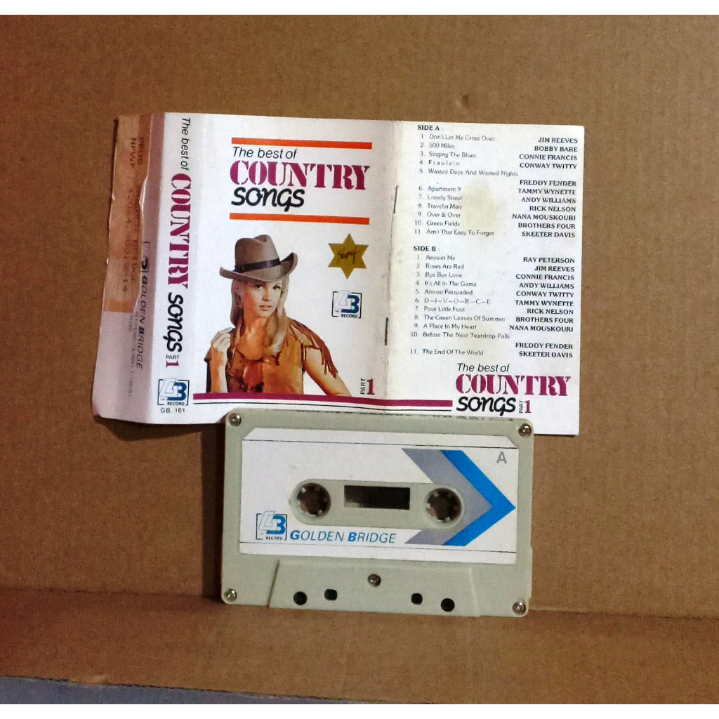 THE BEST COUNTRY SONGS PART 1 - Kaset