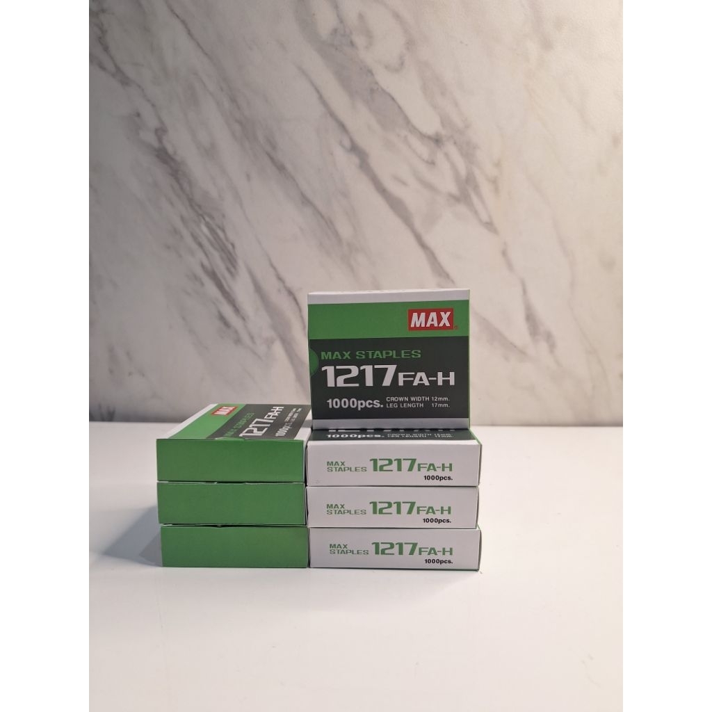 RM3000/234 Max Staples 12m FA-H (1000Pcs) Kotak Hijau Barang Reject