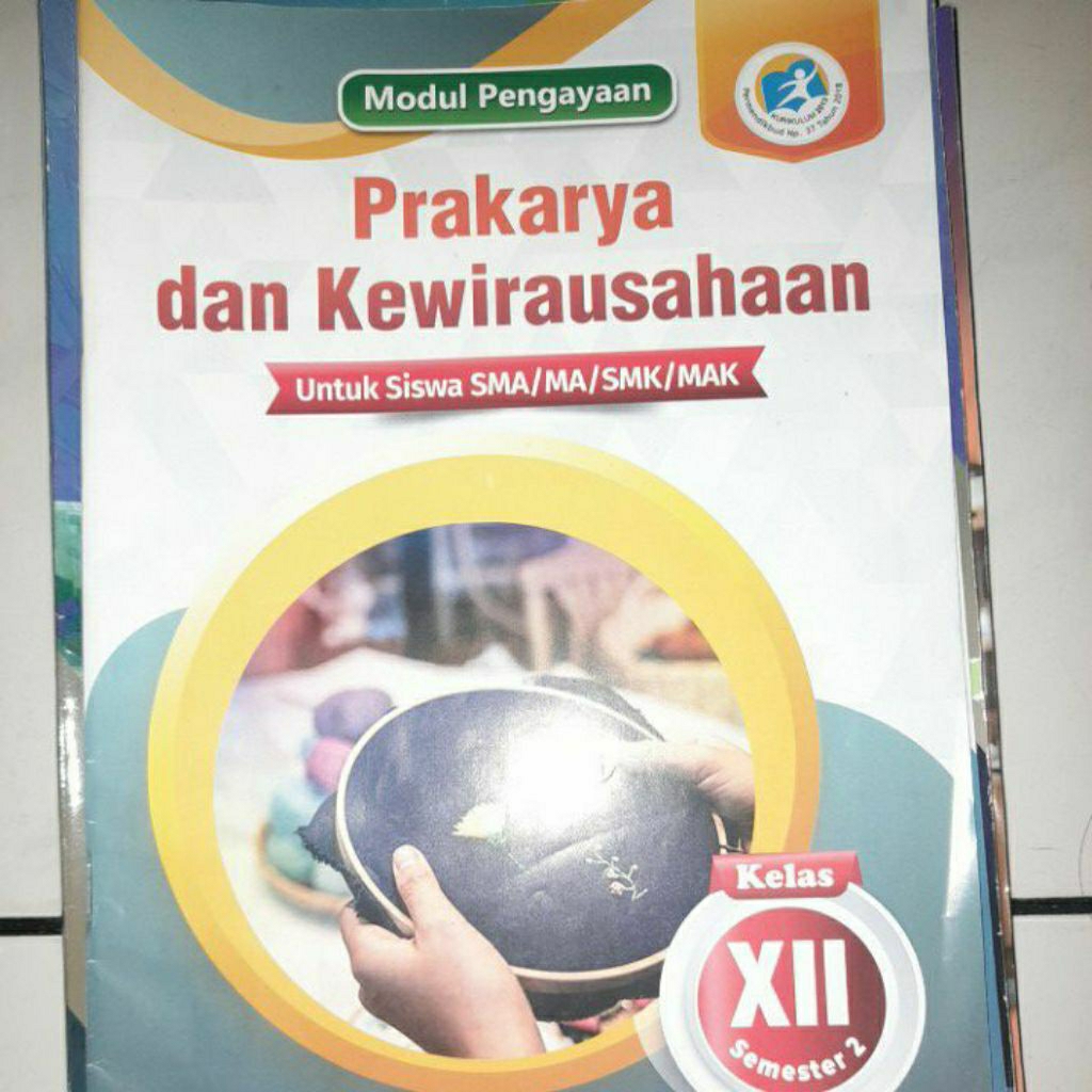 BUKU/LKS PRAKARYA DAN KEWIRAUSAHAAN KELAS 12 SEMESTER 2
