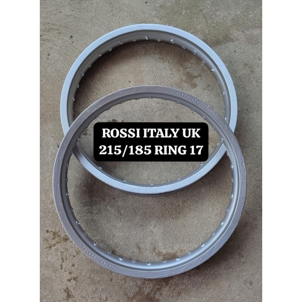 VELG ROSSI ITALY SIZE 185/215 RING 17 KONDISI SECOND SIAP PAKAI