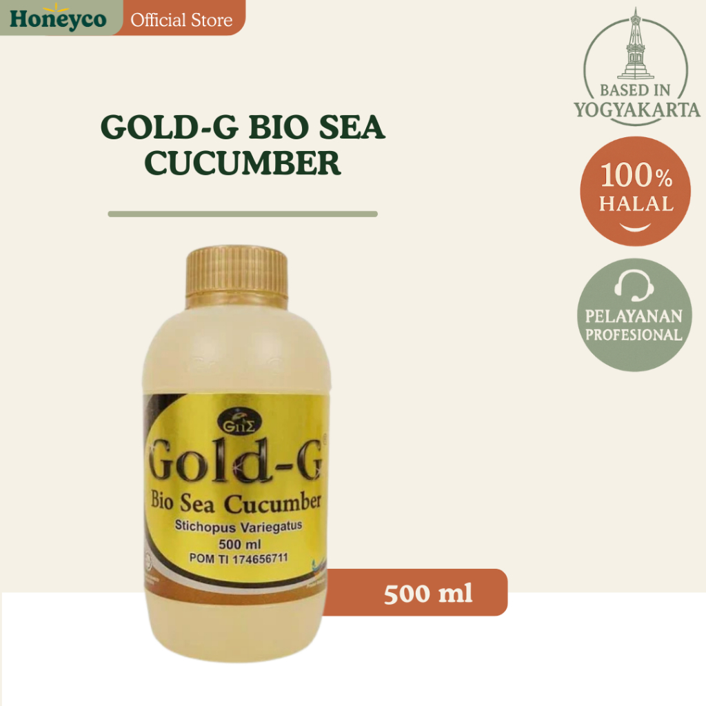 Jelly Gamat Gold G Bio Sea Cucumber Original 100% - Gold G Bio Sea Cucumber