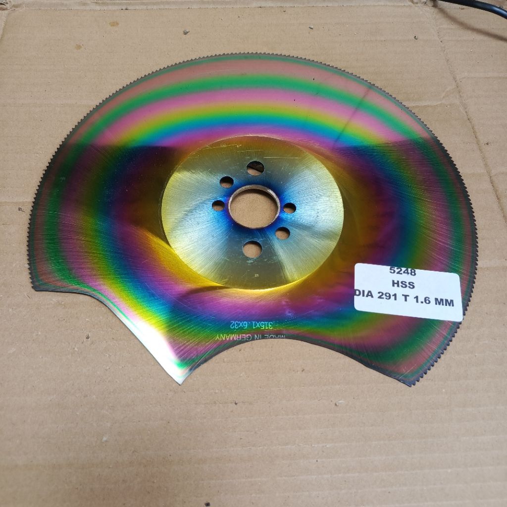 A011 Circle Saw HSS / Gergaji HSS / Bahan Taji Ayam / Bahan Pisau Premium