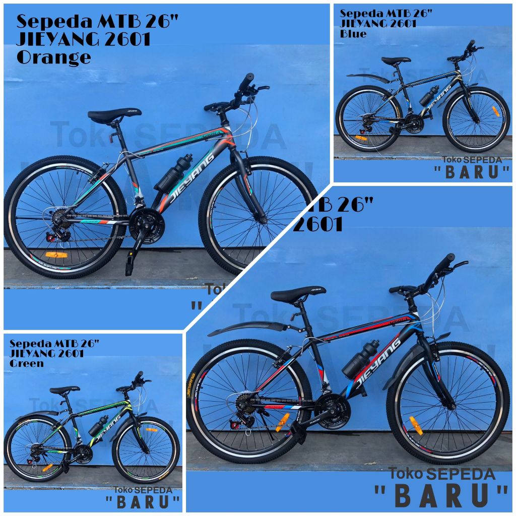TB - Sepeda MTB JIEYANG A2601 Ukuran 26 Inch