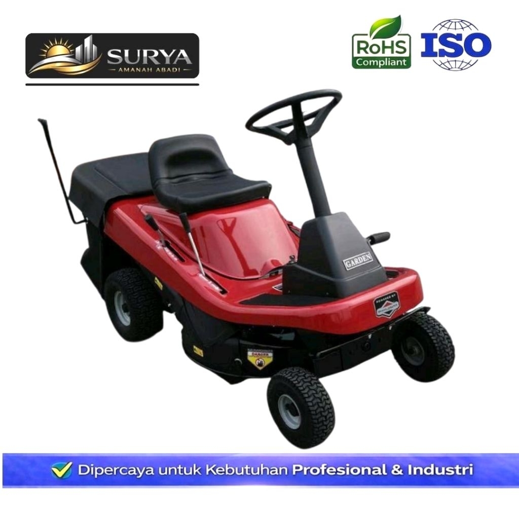 SAA - Golden Power 432 Rider Ride On Lawn Mower / Mesin Pemotong Rumput Mobil Mesin Babat Rumput Sem