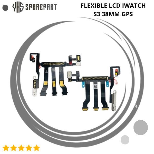 FLEXIBLE LCD APPLE WATCH SERIES S3 38MM/S3 42MM BERGARANSI