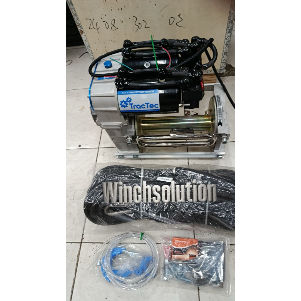 winch tractec double motor 20000lbs original