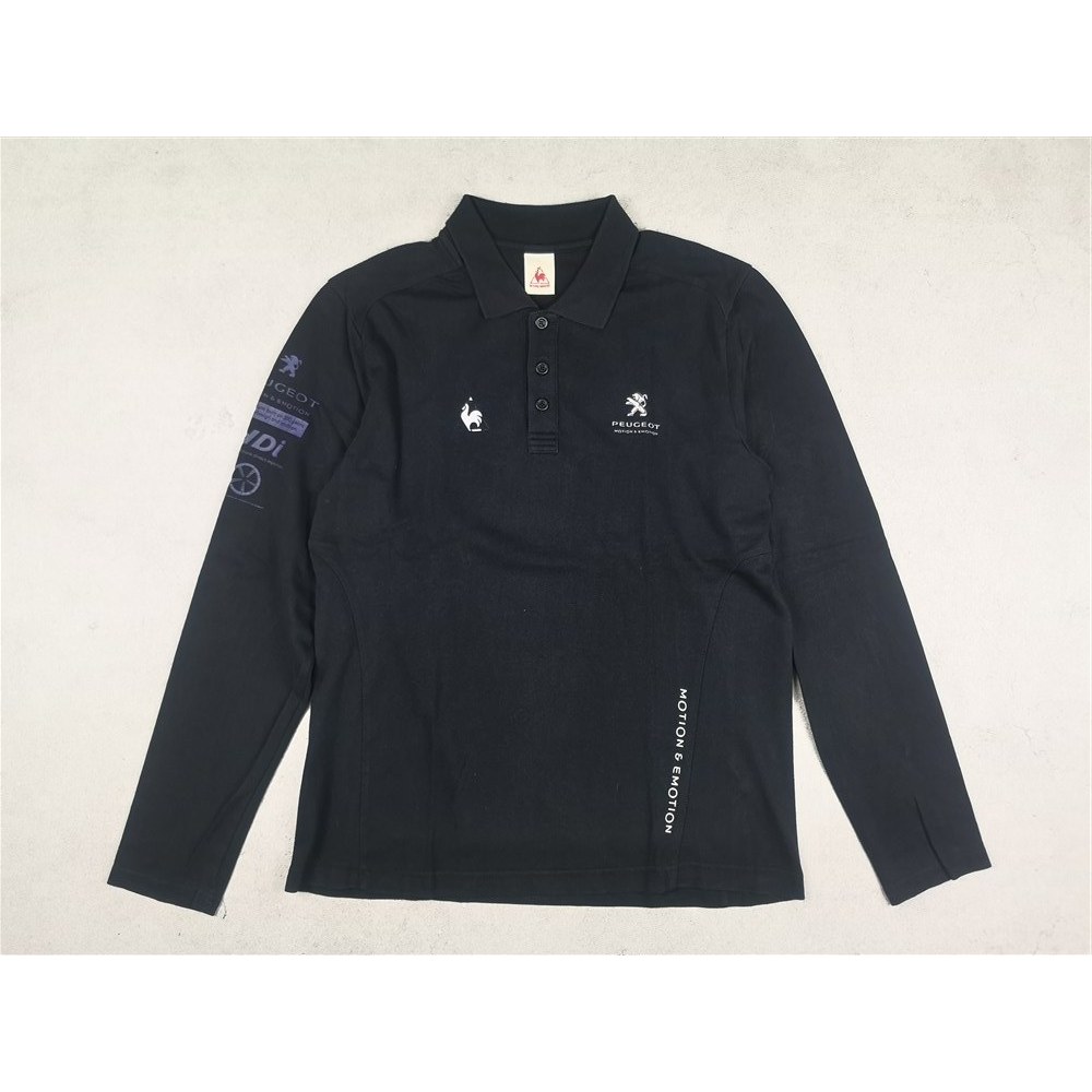 Kaos Kerah Panjang LE COQ SPORTIF Peugeot Polo Long Sleeve