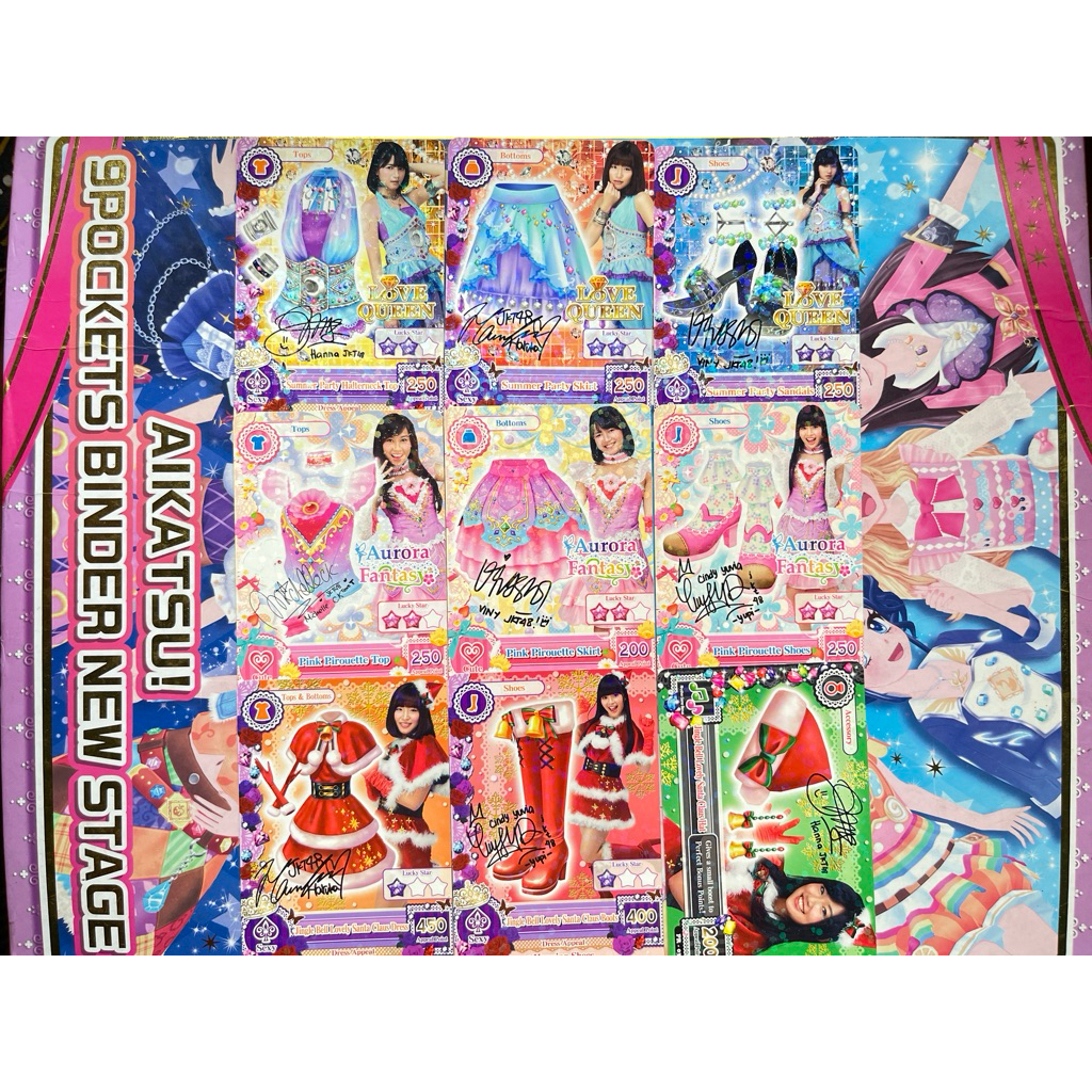 Kartu Aikatsu JKT48 Aurora Fantasy Love Queen Christmas Jingle Bells Yupi Promotion Collaboration Ko