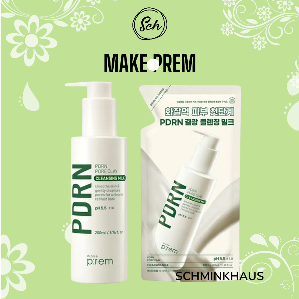 MAKE PREM /Makeprem PDRN Pore Clay Cleansing Milk