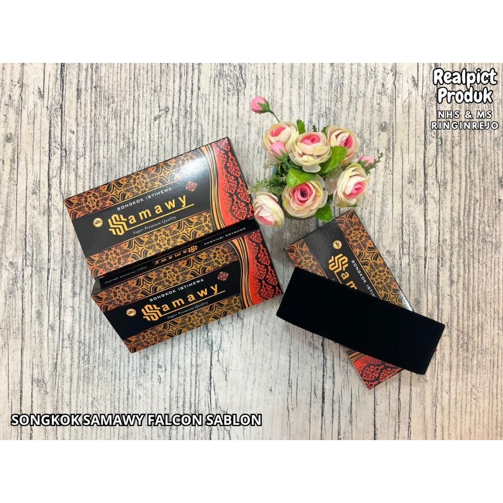 SONGKOK HITAM PREMIUM AC / SAMAWY SONGKOK PREMIUM
