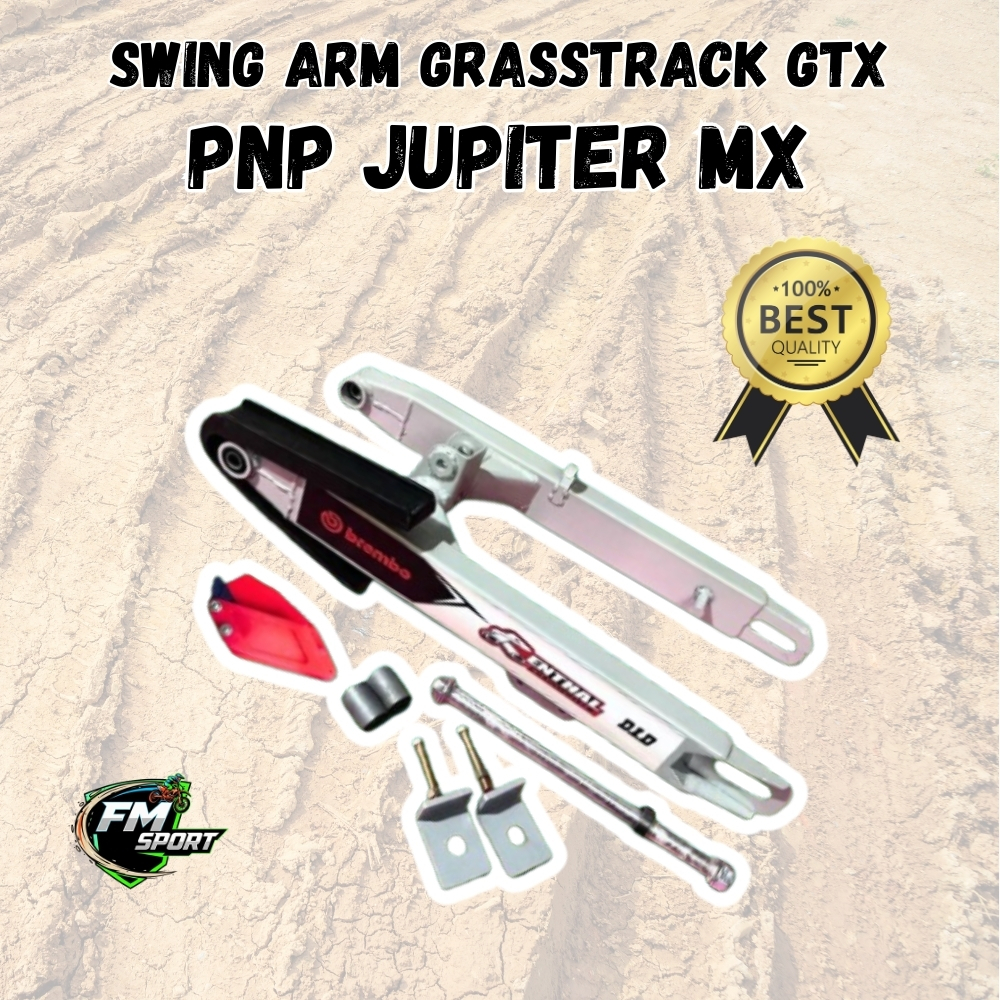 SWING ARM GRASSTRACK GTX PNP JUPITER MX NEW OLD HITAM SILVER