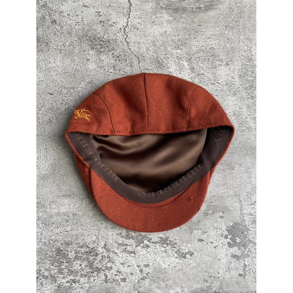 Topi Flatcap Burberry London Luxury