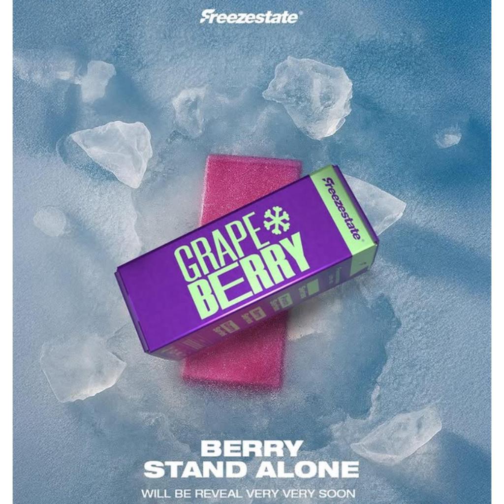 Liquid Freeze State Grape Berry Salt Nic 30ML by Dripstate.id [ VAPEKU88 ]