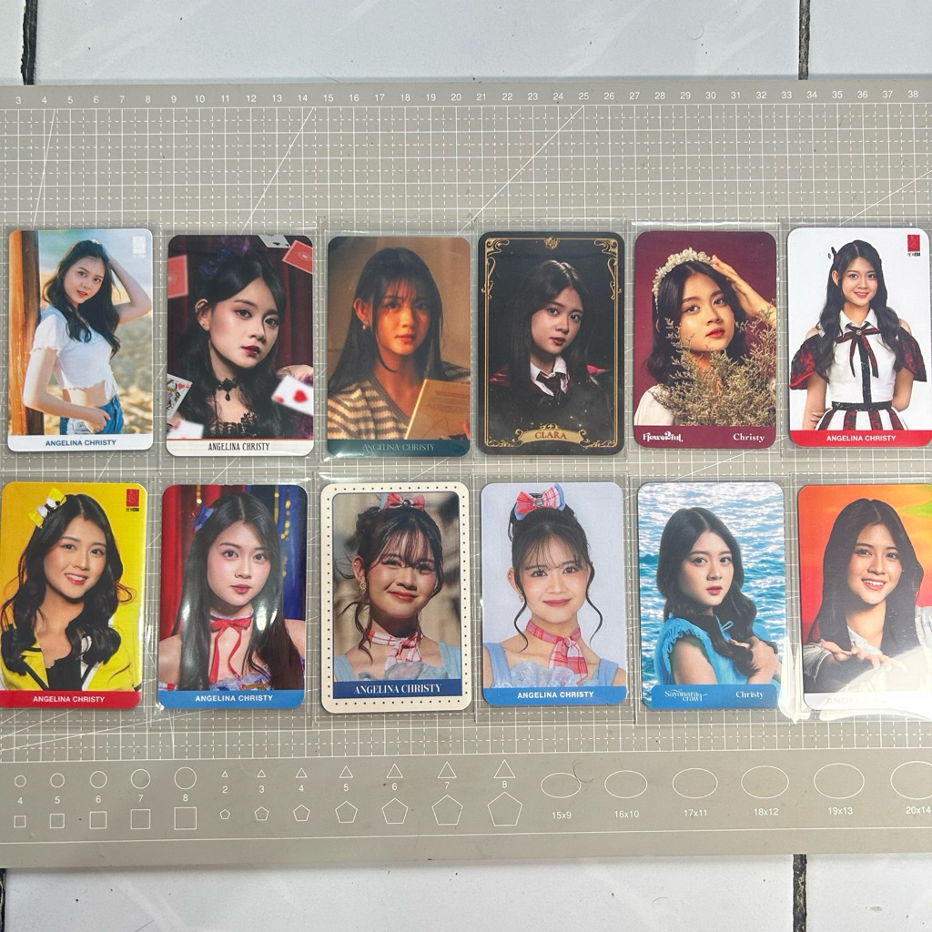 PHOTOCARD CHRISTY JKT48 A Gaze of Dream Senbatsu #KSS Circus Theater Sementara Road To Sousenkyo Mag