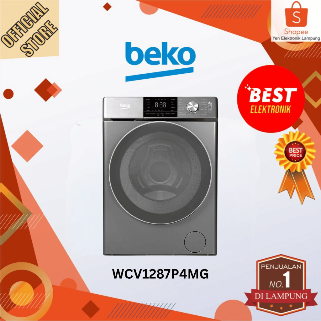 Beko WCV1287P4MG Mesin Cuci