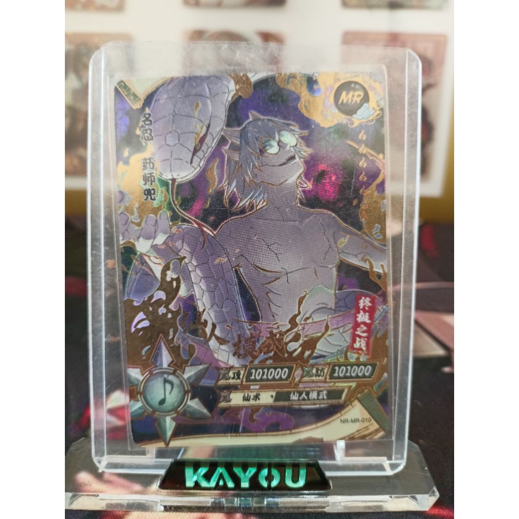 Kartu naruto kayou MR KABUTO