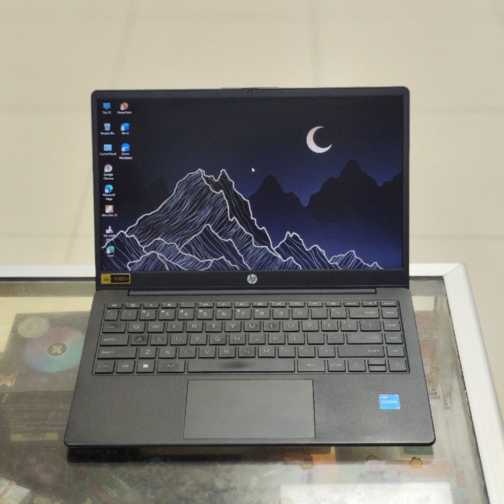 Laptop Hp Intel Core i3-N305 RAM 8GB SSD 512GB Second Mulus Siap Pakai