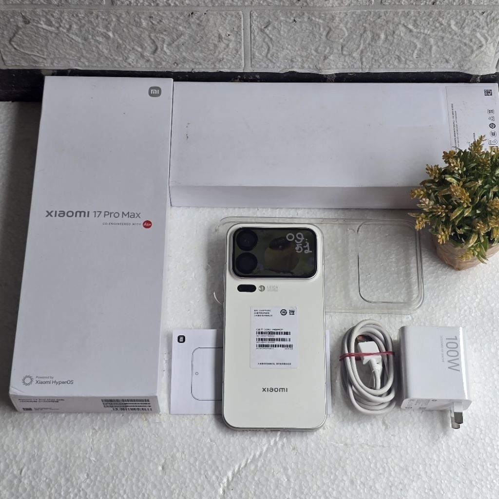 XIAOMI 17 PRO MAX 16/512GB IMEI BEACUKAI Second terawat like new