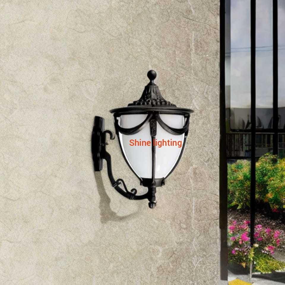 Lampu dinding eropa klasik modern waterproof teras-cafe-balkon tipe 11005 G/M