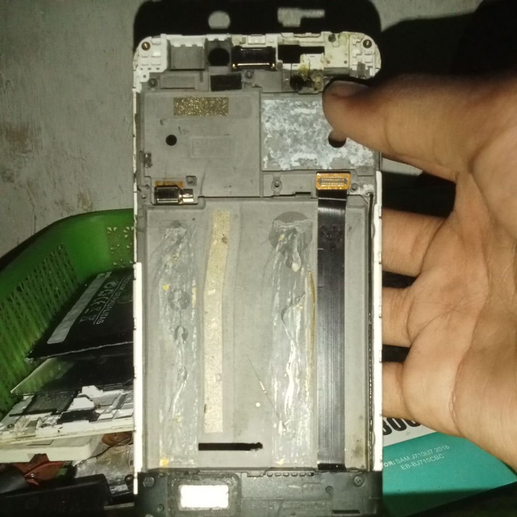 frame lcd plus fleksibel speaker Redmi 4A
