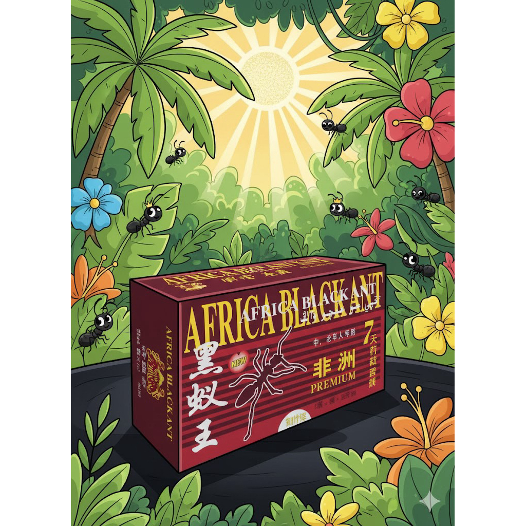 Semut 15 Premium Africa Black Ant