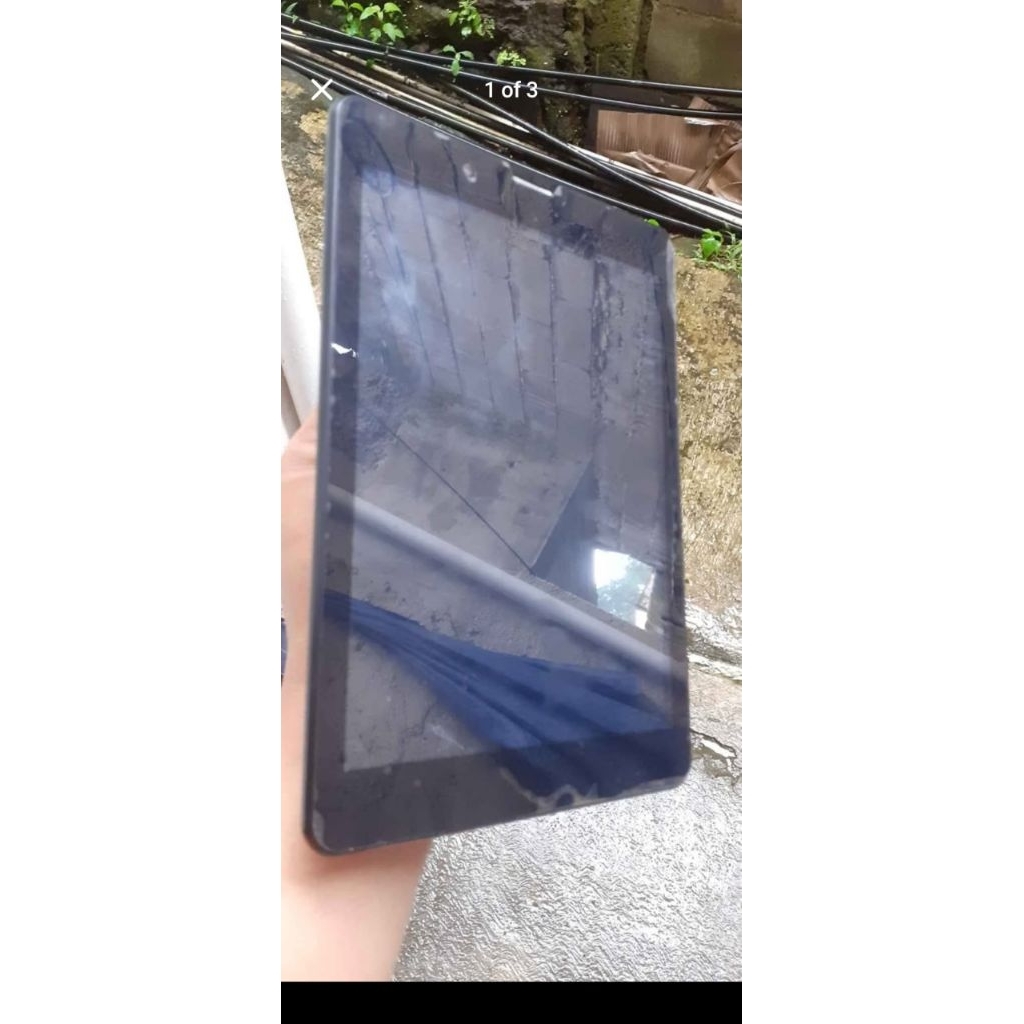 tablet evercoss at8b rusak matot