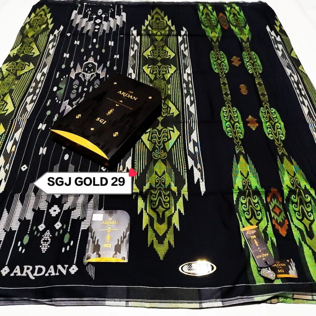SARUNG ARDAN GRADE GOLD MOTIF SGJ MUSLIM DEWASA