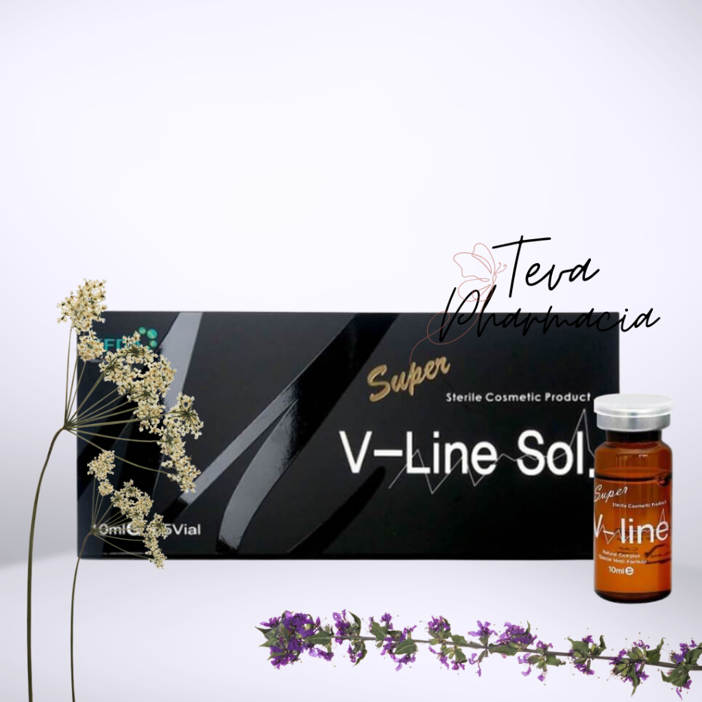 Super Vline Sol | Untuk Tirus Pipi Wajah Penghancur Lemak | Ecer dan Box
