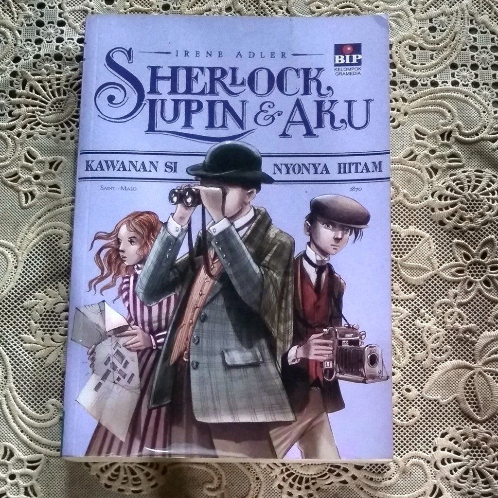 Sherlock lupin dan aku, kawanan si nyonya hitam preloved