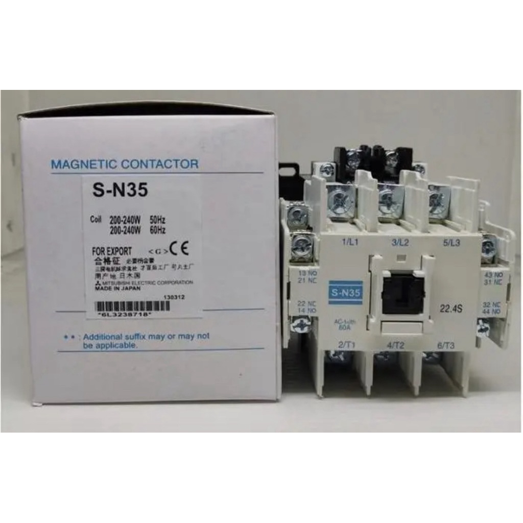 KONTAKTOR  SN35  60A  MITSUBISHI BARU GRESSS