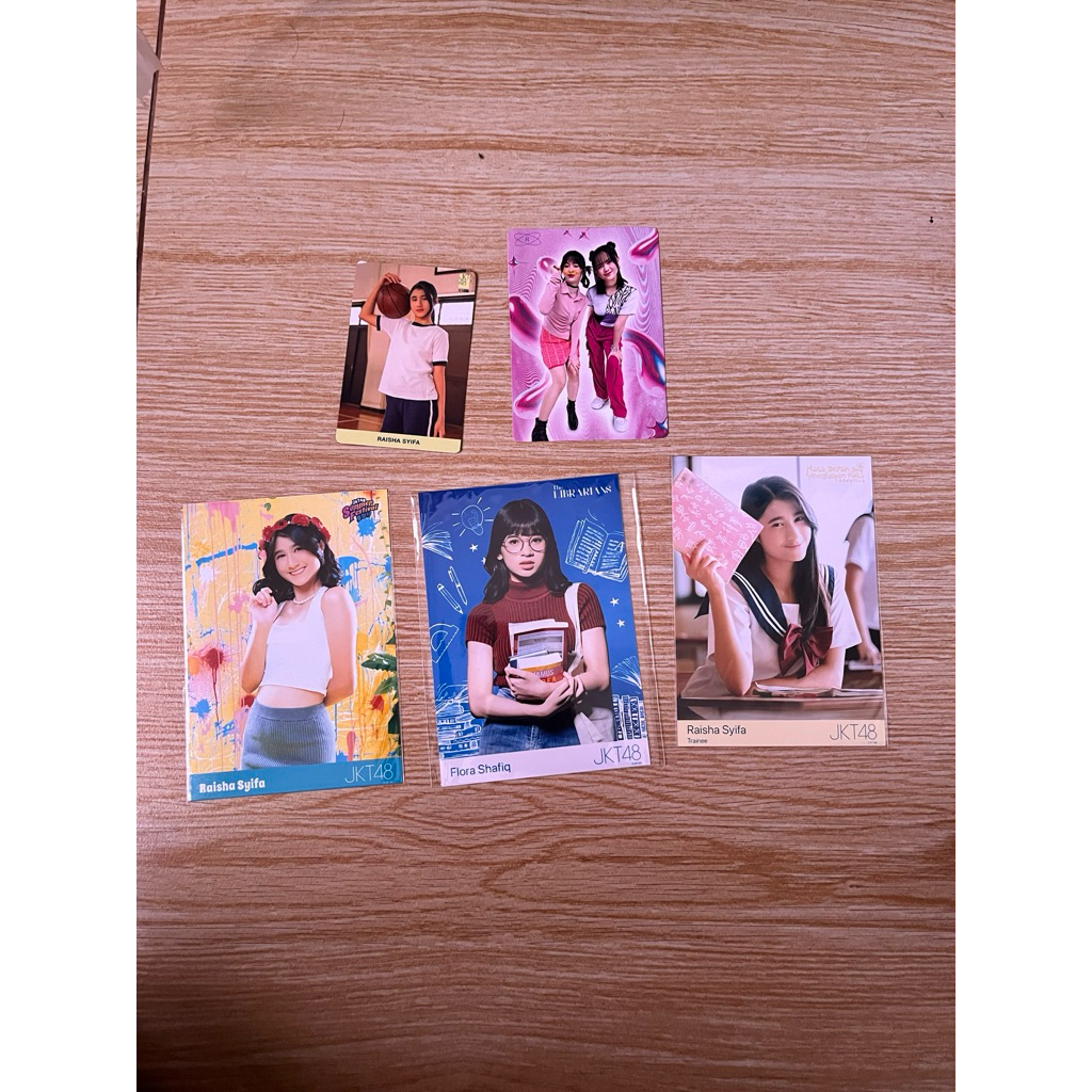 PHOTOPACK & PHOTOCARD RAISHA & FLORA JKT 48
