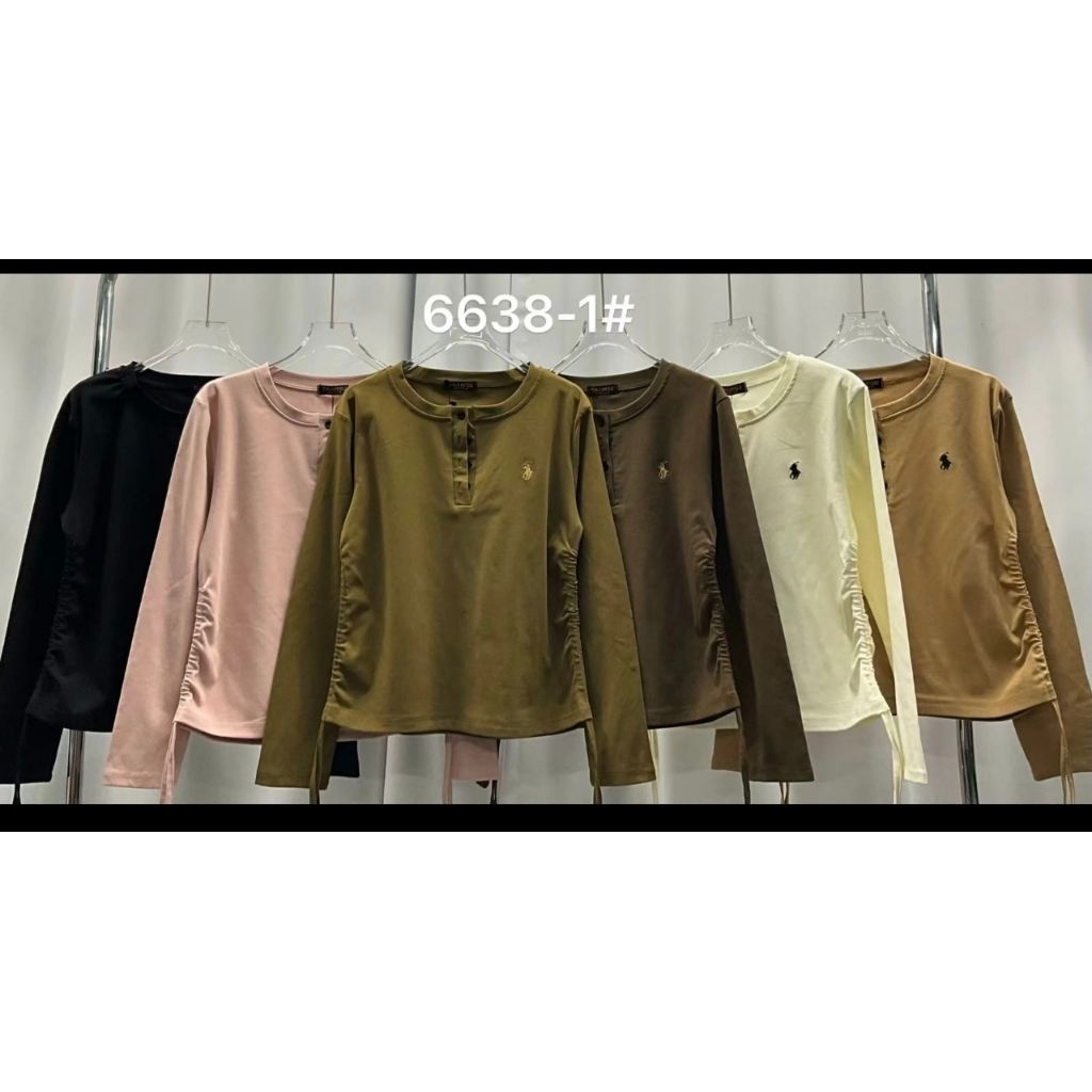 kaos tiramisu panjang/kaos import panjang/kaos tiramisu serut