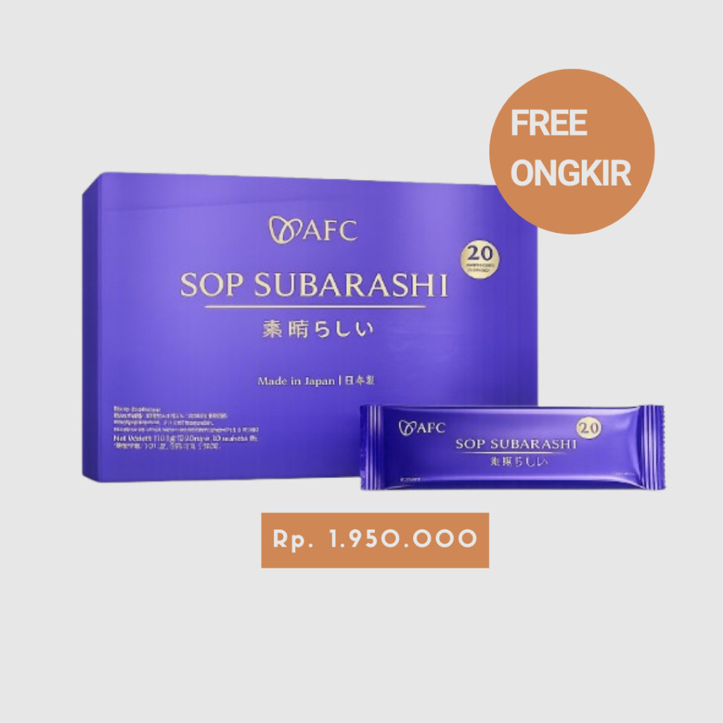 SOP Subarashi & Utsukushii AFC Japan Official Store 2027