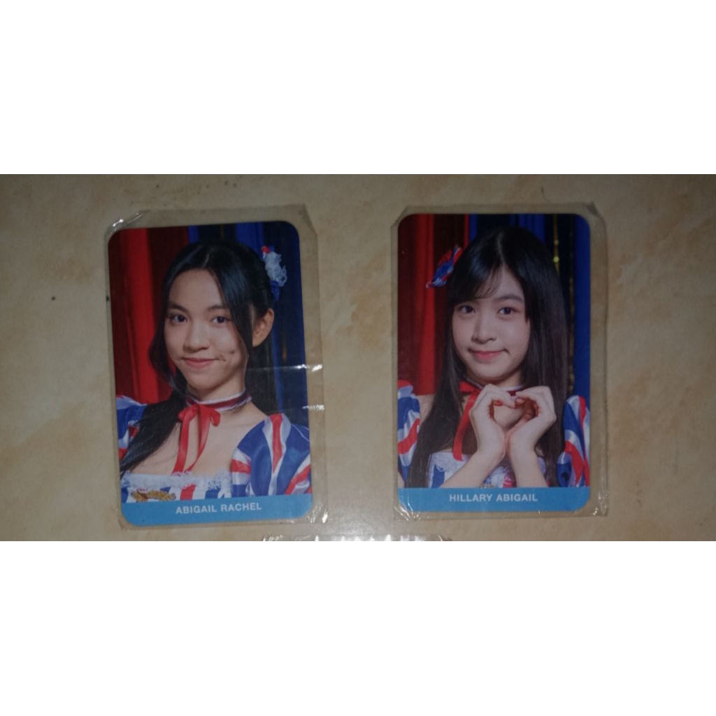 Photocard/Pc JKT48 lily & aralie circus