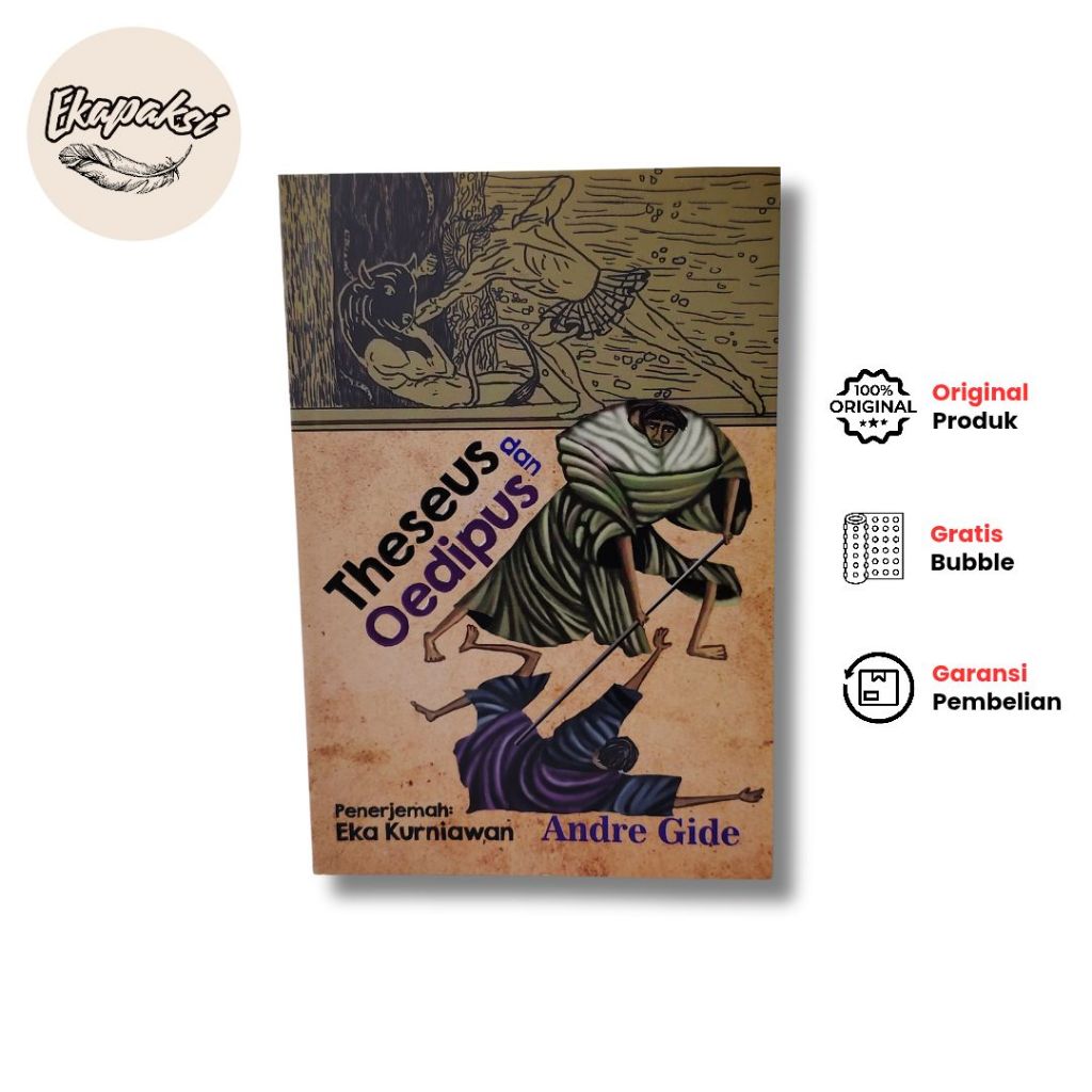 Buku Sastra Klasik - Theseus dan Oedipus - Andre Gide (Terjemahan Eka Kurniawan)