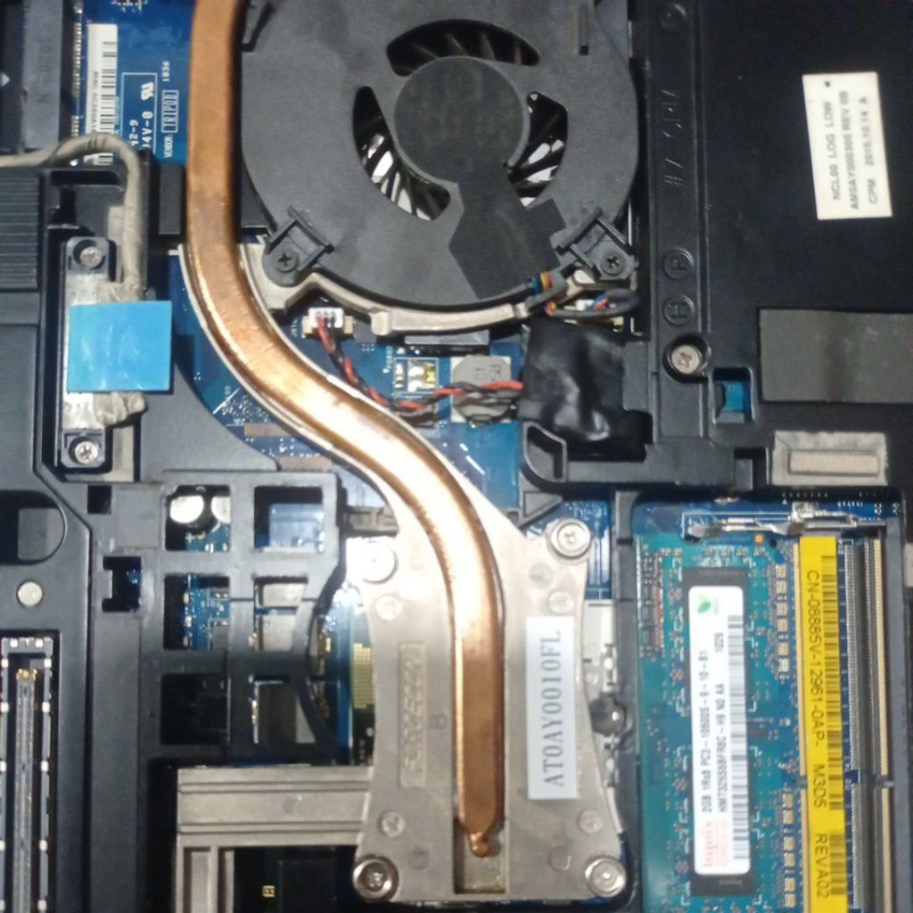 Mainboard Mesin Dell Latitude E6410 Core i5 Normal