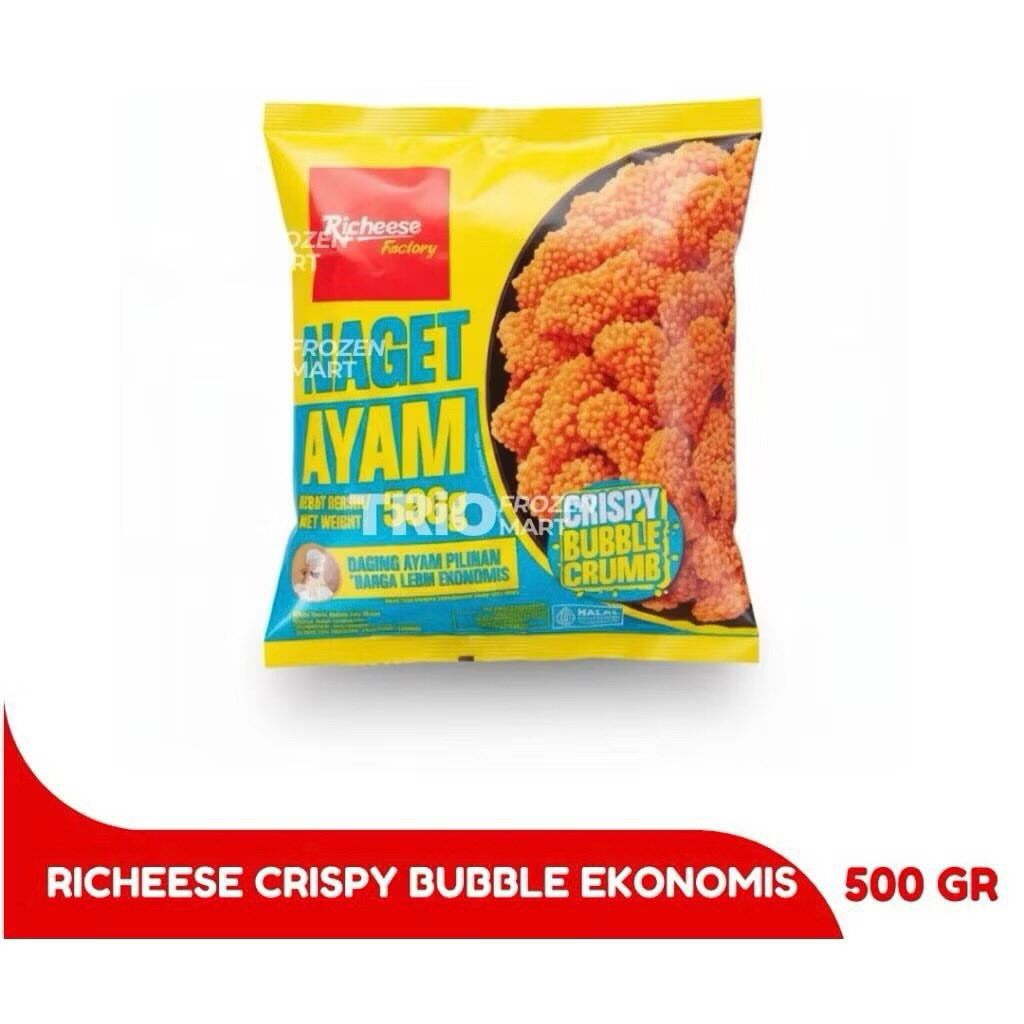 Richeese Nugget Ayam Crispy Bubble || Richeese flying chicken