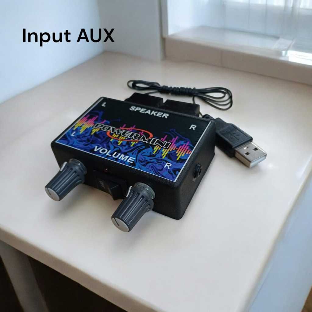 POWER MINI SIAP PAKAI AMPLIFIER 5 VOLT BLUETOOTH