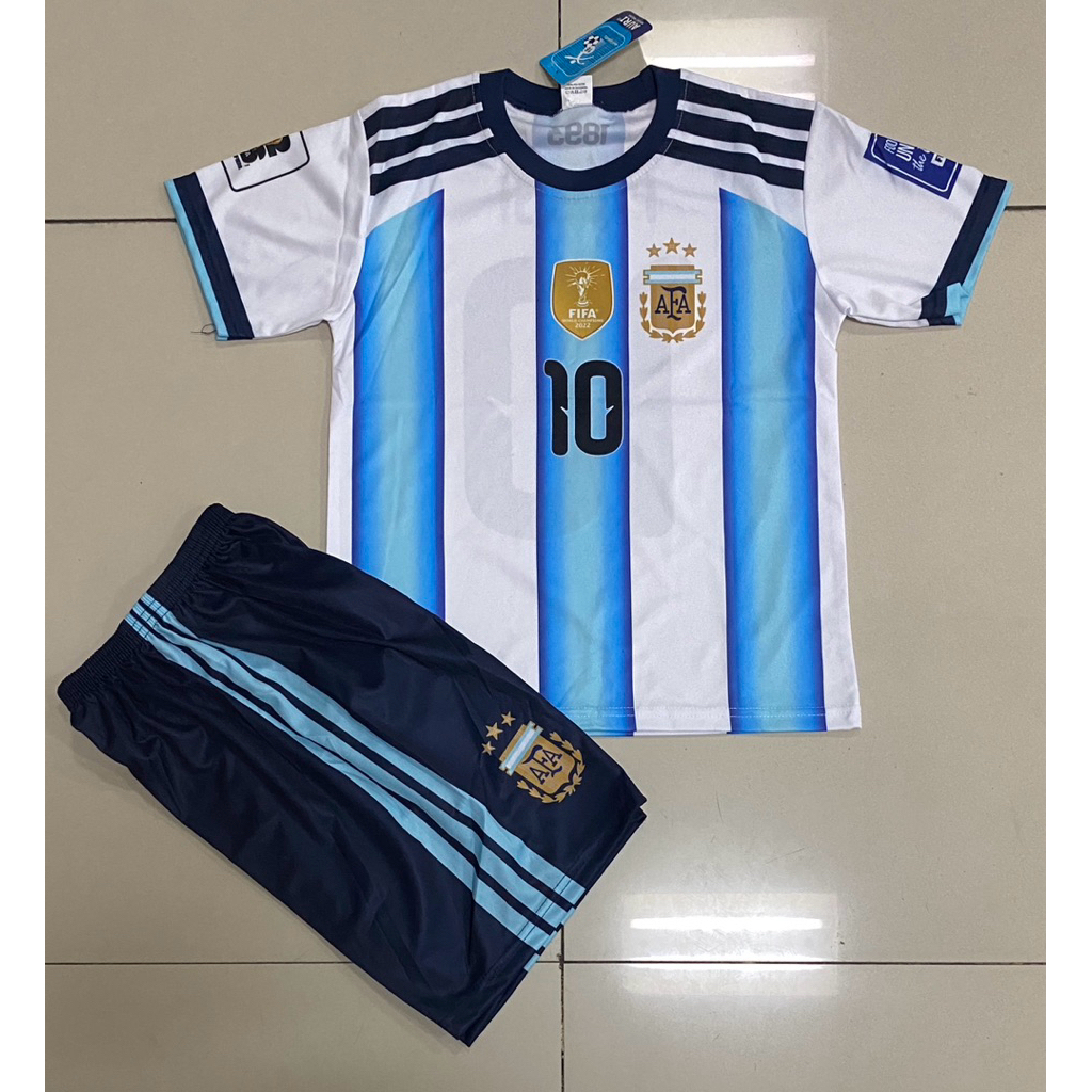 Jersey argentina messi terbaru anak anak