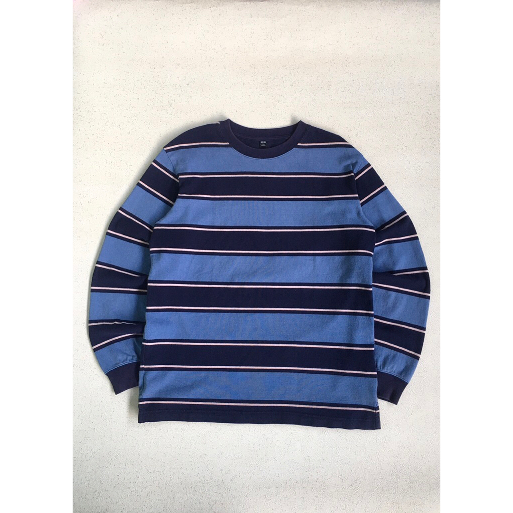 Longsleeve Salur Stripe Uniqlo