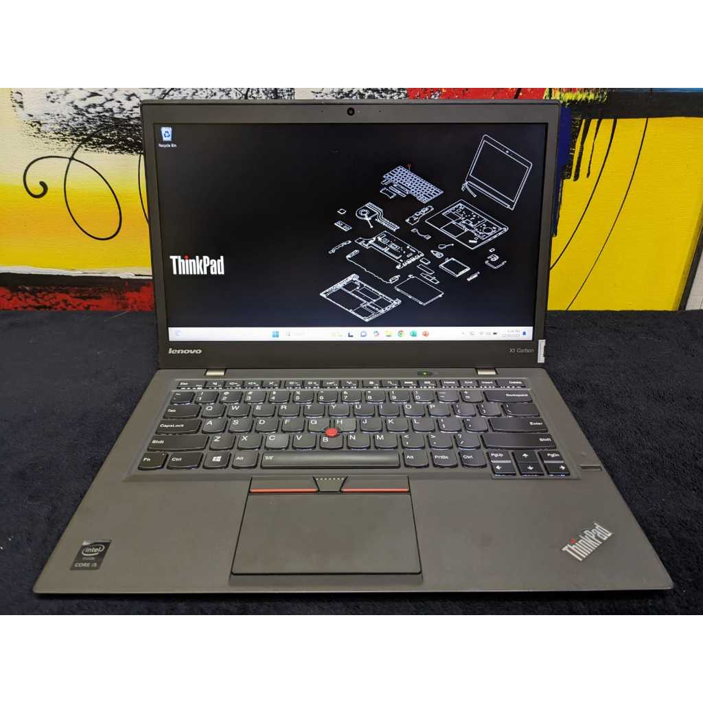 Laptop Lenovo Thinkpad X1 Carbon Gen 3rd Core i5 5300U 8/256 Slim Mulus