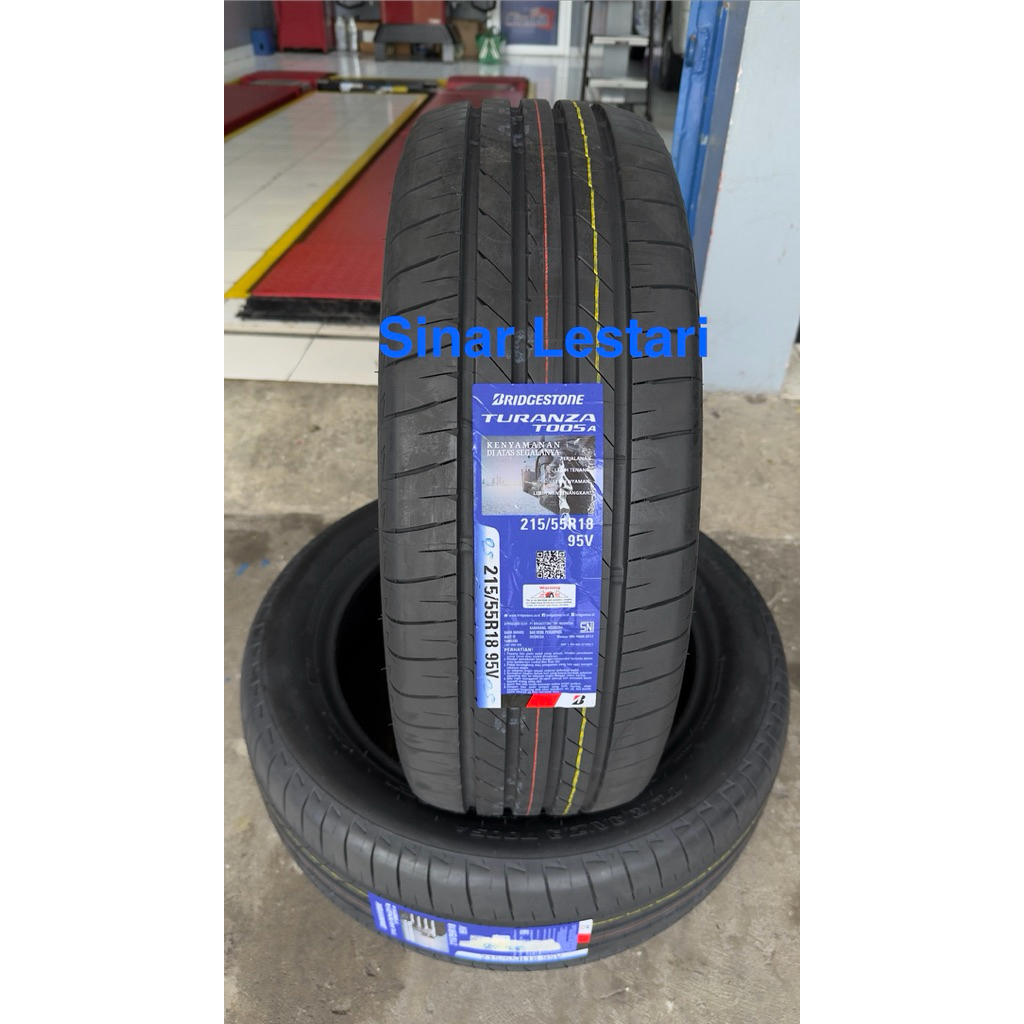 Ban Turanza T005A 215 55 R18 cocok untuk Corrola Cross Hybrid, Chevrolet Trak Dan Lain-Lain. 215/55 