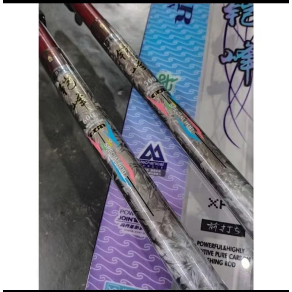 Tegek Carbon XFT Silver dan Clasical 430 500 Free Packing