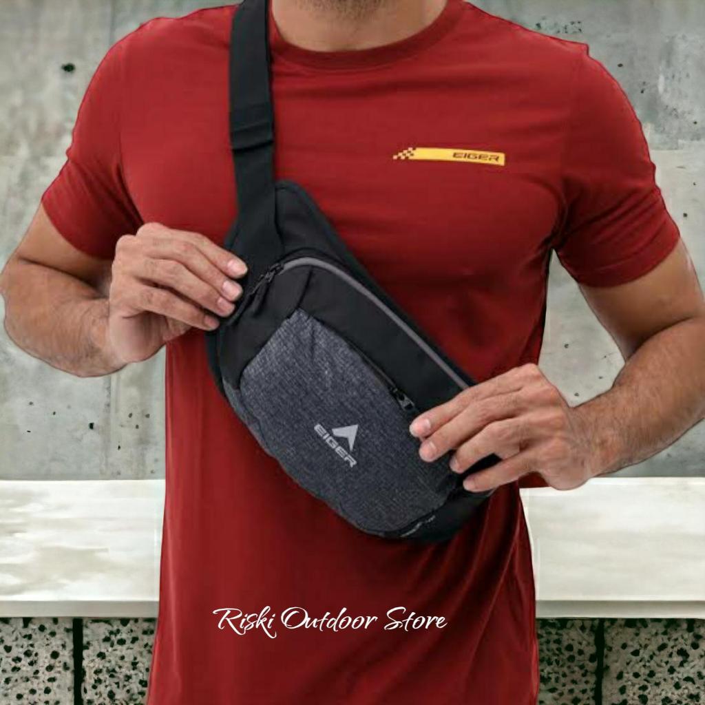 TAS WAISTBAG EIGER PRIDE-WP SLING WAIST BAG -ORIGINAL